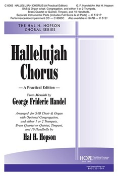 Hallelujah Chorus by Handel George Frideric - Hopson Hal H - for SAB and Piano
