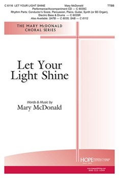 Let Your Light Shine by McDonald Mary Mary McDonald for TTBB and Piano