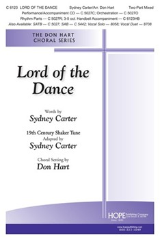 Lord of the Dance by Carter Sydney - Hart Don - Sydney Carter for 2-Part Mixed