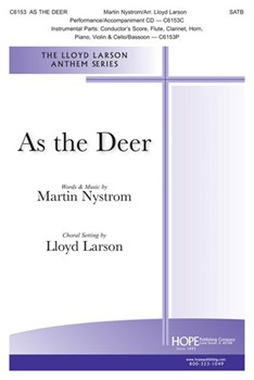 As the Deer by Nystrom Martin J - Larson Lloyd - for SATB and Piano