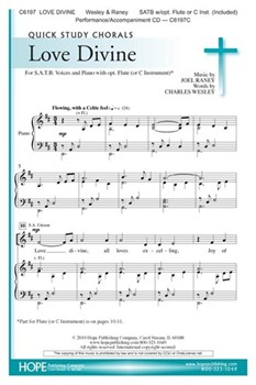 Love Divine by Raney Joel - Raney Joel - Charles Wesley for SATB and Piano