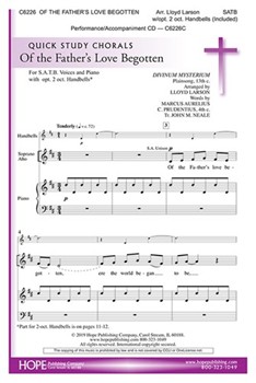 Of the Father's Love Begotten by Plainsong - Larson Lloyd - for SATB and Piano