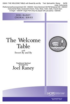 Welcome Table by Spiritual - Raney Joel - for SATB and Piano