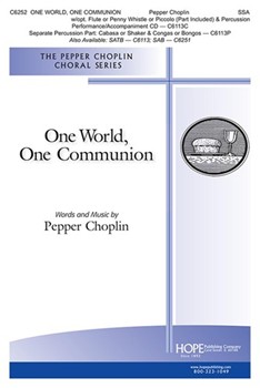 One World One Communion by Choplin Pepper for SSA and Piano