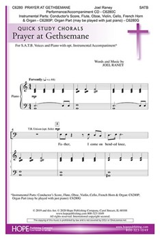 Prayer at Gethsemane by Raney Joel for SATB and Piano
