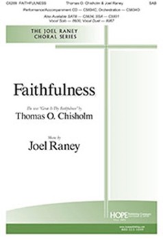 Faithfulness by Raney Joel Thomas O Chisholm for SAB and Piano