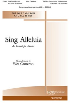 Sing Alleluia by Cameron Wes for SATB