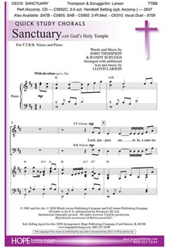 Sanctuary - TTBB by for