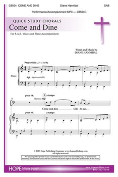 Come and Dine - SATB