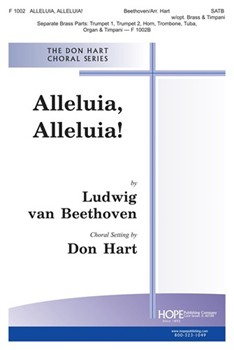Alleluia Alleluia by Beethoven Ludwig van - Hart Don - for SATB