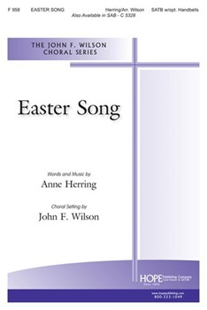 Easter Song by Herring Annie - Wilson John - for SATB