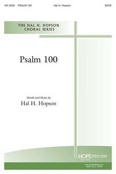 Psalm 100 by Hopson Hal H - Hopson Hal H - for SATB