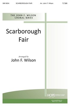 SCARBOROUGH FAIR T(T)BB by - Wilson John - for Men's Voic (SCARBOROUGH FAIR)