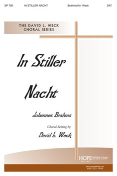In Stiller Nacht by Brahms Johannes - Weck David - for SAT Sec w/