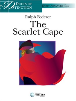 Scarlet Cape by Federer Ralph for 1 Piano 4 Hands