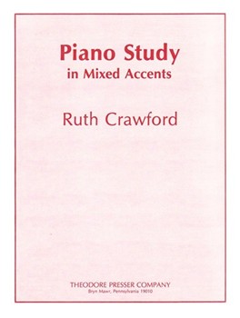 Piano Study In Mixed Accent In Mixed Accents by Crawford Ruth for