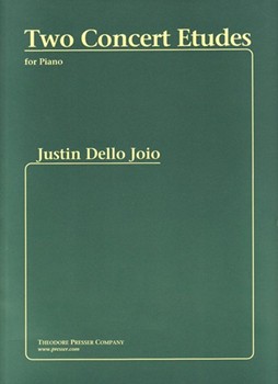 Two Concert Etudes by Dello Joio Justin for Piano