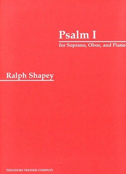 Psalm 1 For Soprano Oboe and Piano by Shapey Ralph for