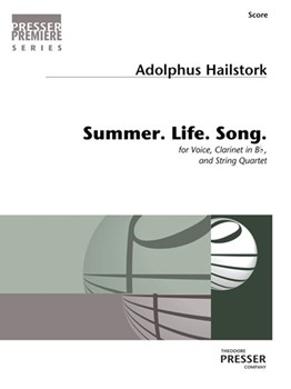 Summer. Life. Song. by Hailstork Adolphus Emily Dickinson for