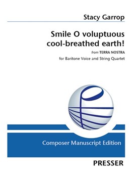 Smile O voluptuous cool-breathed earth! from "Terra Nostra"