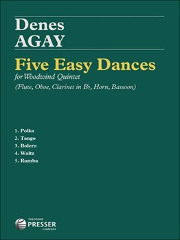 Five Easy Dances for Woodwind Quintet by Agay Denes for