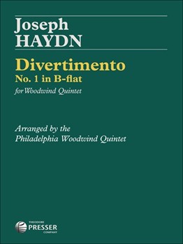 Divertimento #1 In B-flat by Haydn Joseph - Philadelphia Ww Quin - for Woodwind Quintet