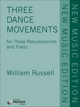 3 Dance Movements For Percussion Instruments With Piano by Russell William for