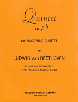 Quintet In E-flat - Philadelphia WW 5tet by Beethoven Ludwig van - Philadelphia WW 5tet - for Woodwind Quintet