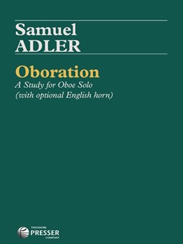 Oboration Study for Oboe Solo by Adler Samuel for