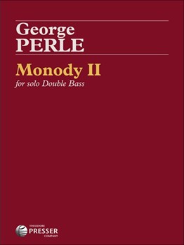 Monody II For Solo Double Bass by Perle George for