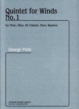 Quintet for Winds No.1 For Flute Bb Clarinet Horn Bassoon by Perle George for
