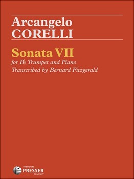 Sonata #7 by Corelli Arcangelo - Fitzgerald R Bernard - for Trumpet and Piano