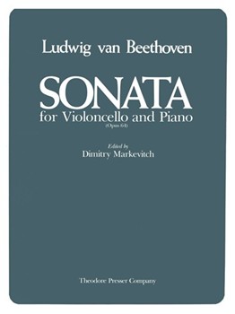 Sonata for Violoncello and Piano by Beethoven Ludwig van Dimitry Markevitch for