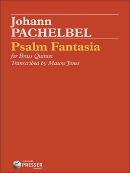 Psalm Fantasia For Brass Quintet (2 Trumpets Horn Trombone Tuba) by Pachelbel Johann for