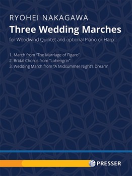 Wedding March From A Midsummer ... by Mendelssohn Felix - Nakagawa R - for Woodwind Quintet