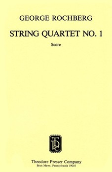 String Quartet No. 1 Score by Rochberg George for