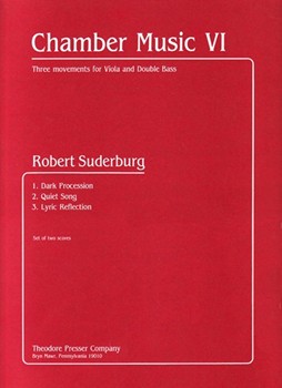 Chamber Music Vi Three Movements for Viola and Double Bass by Suderburg Robert for