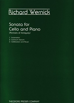 Sonata for Cello and Piano (Portraits Of Antiquity) by Wernick Richard for