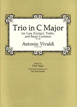 Trio In C Major by Vivaldi Antonio Lucio - Segal P - for String Trio