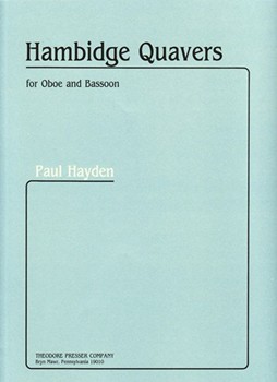 Hambidge Quavers by Hayden Paul for Bassoon/Oboe