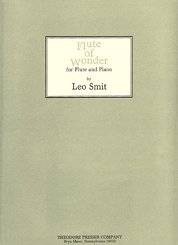 Flute Of Wonder For Flute and Piano by Smit Leo for