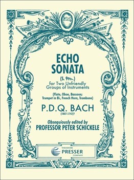 Echo Sonata for Two Unfriendly Groups of Instruments by Bach P.D.Q. for Mixed Ens