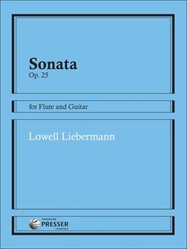 Sonata For Flute & Guitar by Liebermann for Flute and Guitar