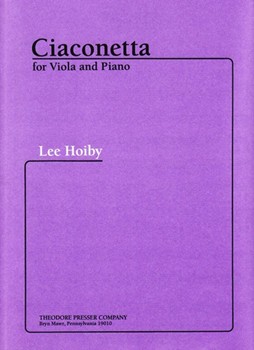 Ciaconetta by Hoiby Lee for Viola and Piano