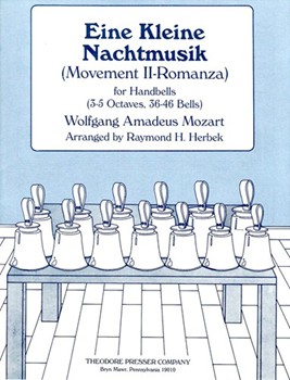 Eine Kleine Nachtmusik (Movement Ii-Romanza) - for Handbells (3-5 Octaves 36-46 Bells) by Mozart Wolfgang Amadeus - Herbek Raymond - for