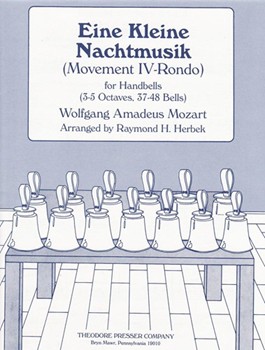 Eine Kleine Nachtmusik (Movement Iv-Rondo) - for Handbells (3-5 Octaves 37-48 Bells) by Mozart Wolfgang Amadeus - Herbek Raymond - for