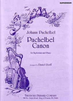 Pachebel Canon for Euphonium and Piano by Pachelbel Johann - Dorff Daniel - for