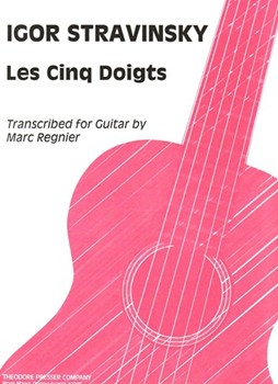 Les 5 Doigts by Stravinsky Igor for Guitar Collection