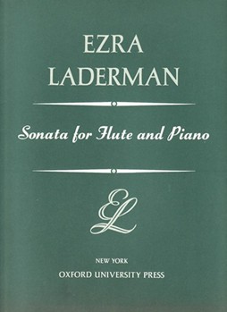 Sonata For Flute and Piano by Laderman Ezra for