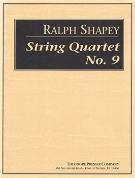 String Quartet No. 9 Score by Shapey Ralph for